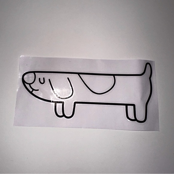 *Free with Purchase* Bluey Long Dog Sticker - Picture 1 of 2